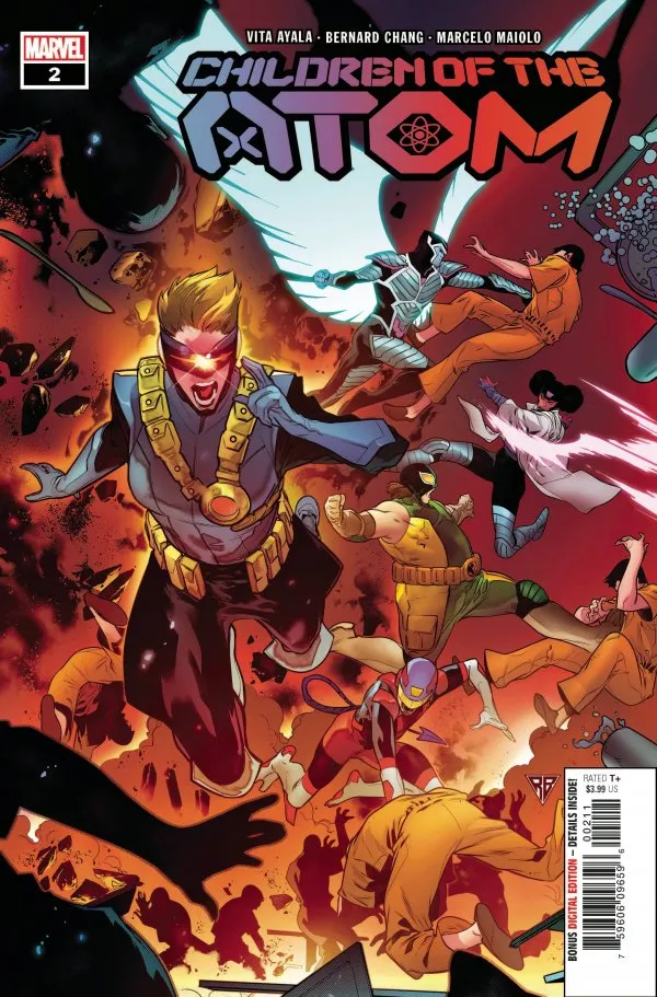 Cover for Children of the Atom #2