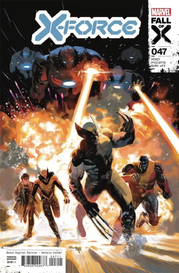 Cover for X-Force #47