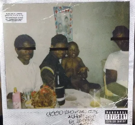 Kendrick Lamar - Good Kid, M.A.A.D City album cover