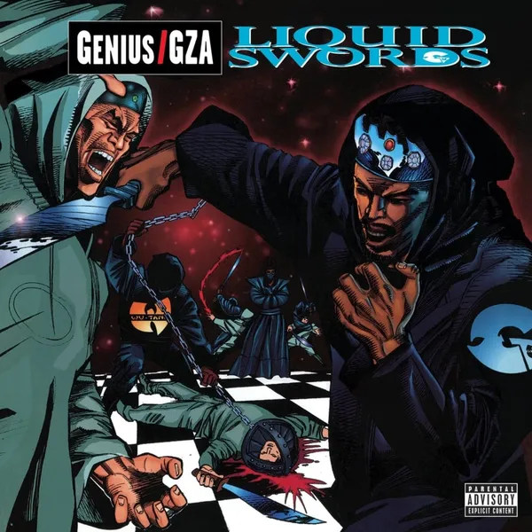 The Genius, GZA - Liquid Swords album cover
