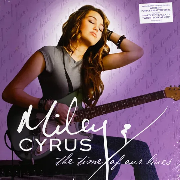Miley Cyrus - The Time Of Our Lives album cover