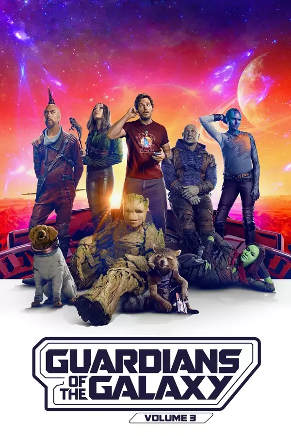Poster for Guardians of the Galaxy Volume 3