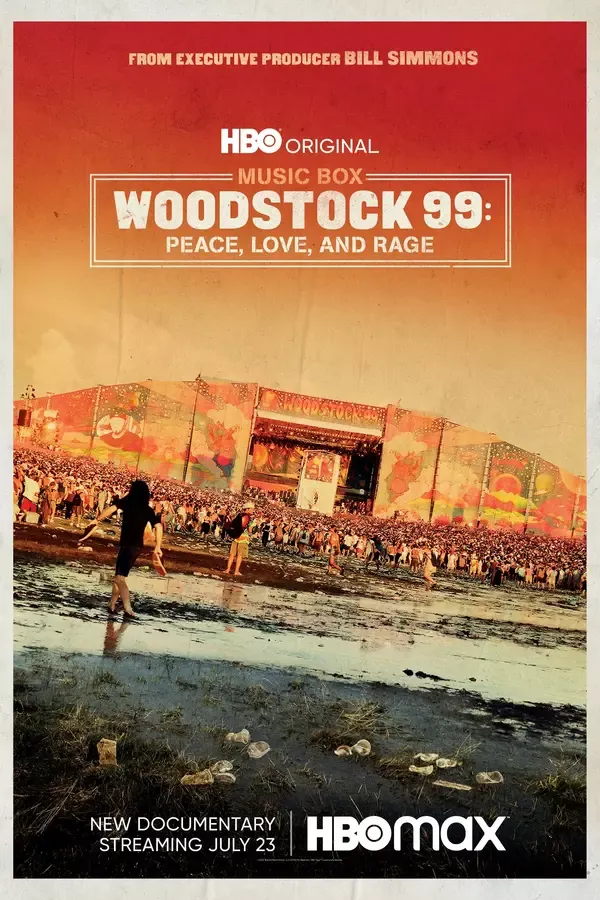 Poster for Woodstock 99: Peace, Love, and Rage